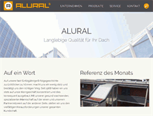 Tablet Screenshot of alural.de